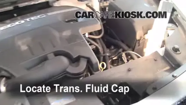 2010 Chevrolet Malibu LT 2.4L 4 Cyl. Transmission Fluid Check Fluid Level